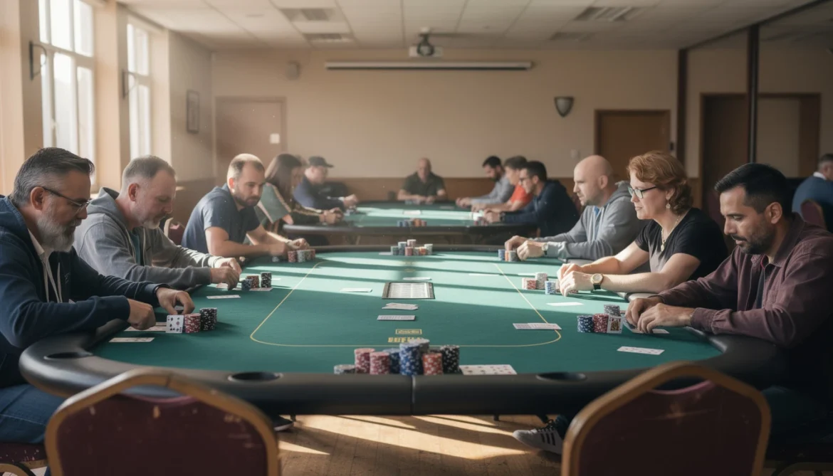 Comment organiser une structure de tournoi deepstack en poker associatif