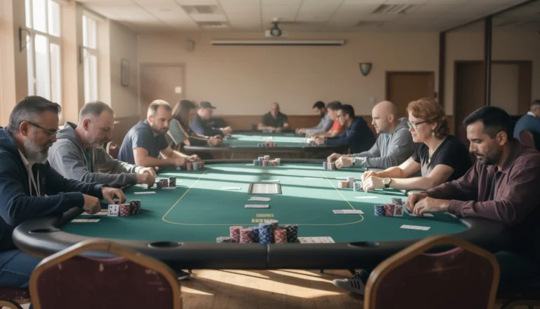 Comment organiser une structure de tournoi deepstack en poker associatif